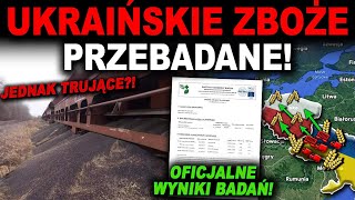 ZAKAZANE ŚRODKI W UKRAIŃSKIM ZBOŻU  rolnicy mieli rację [upl. by Dorehs]