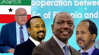 Deg Deg kenya Oo Heshiiska Aqoonsiga Somaliland Itoobiya Ku Wajahaysa Xalinta Somalia [upl. by Assiralk]