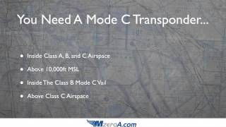 When Do You Need A Mode C Transponder  Day 25 31DaySPC [upl. by Matty187]