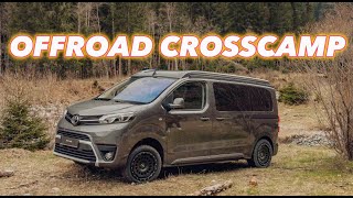 Crosscamp Toyota Proace Twin Monotube Komfort Lift kit  Allterrain Felgen Jumpy Spacetourer Expert [upl. by Pogue]