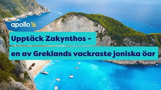 Upptäck Zakynthos  en av Greklands vackraste joniska öar [upl. by Nosecyrb]