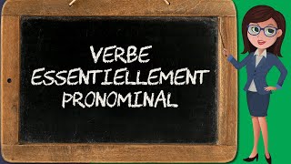 Verbe essentiellement pronominal verbe 1020 [upl. by Elcarim236]