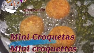 Mini croquetas de carneMini meat croquettesMINI CROQUETASMINI CROQUETTES [upl. by Anuahsat]