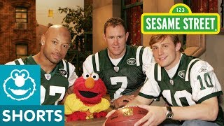 Sesame Street Elmo And The NY Jets [upl. by Hoffarth156]