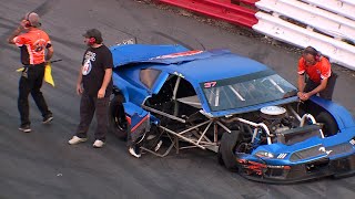 Bowman Gray Stadium racing May 25 2024 extended highlights [upl. by Ahsinnor]