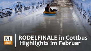 🏂Februar Finale auf der Cottbuser Rodelpiste  Nachtrodeln amp Rodeln für den guten Zweck mit KNAPPE [upl. by Romona]