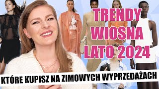 TRENDY WIOSNA LATO 2024 KTÓRE KUPISZ NA ZIMOWYCH WYPRZEDAŻACH 🧡 TO BĘDZIE MODNE ShoeLove [upl. by Alohcin]