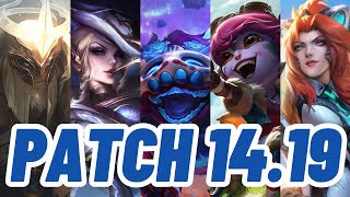 Patch 1419  Yorick  Evelynn  Ziggs  Tristana  Leona  League of Legends [upl. by Aurlie]