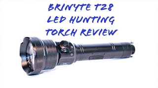 Brinyte LED hunting torch review [upl. by Atil952]