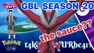 MASTER LEAGUE  GBL SEASON 20  MAX OUT  POKEMON GO [upl. by Dnob709]