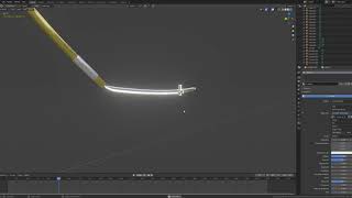 Katana sheathing animation [upl. by Mendy]