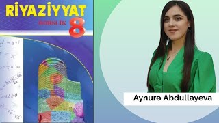 Riyaziyyat 8 ci sinif Səhifə 134Rasional tənliklərin tətbiqi ilə məsələ həlli  Aynurə Abdullayeva [upl. by Manno]