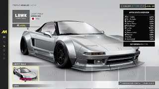 THE CREW MOTORFEST Honda NSX 1992 LIBERTY walk [upl. by Norvol]