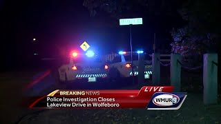 Police investigation closes road in Wolfeboro [upl. by Carla]