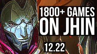 JHIN amp Rell vs VAYNE amp Alistar ADC  1006 1800 games 17M mastery  KR Grandmaster  1222 [upl. by Mastic546]