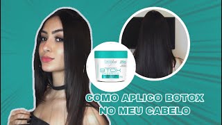 COMO FAÇO BOTOX SEM FORMOL EM CASA 🏠  BTOX ORGÂNICO  FOREVER LISS [upl. by Nilo]