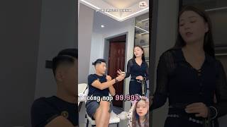 Biết lấy vợ khổ thế này thì thà đi tu còn hơn 😂😂🤪 reaction funny memes haha giaitri shorts [upl. by Asiruam]