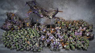 Warhammer World Record Painting 220 Orks in just 7 days [upl. by Nayek]