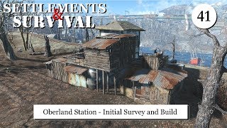 Settlements and Survival  Oberland Station Initial Survey and Building [upl. by Enelkcaj319]