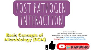 Host pathogen interaction I Vectors I Carriers I Parasites I Pathogens I Medical microbiologyAudio [upl. by Assyl764]