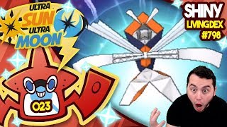 SHINY KARTANA FINALLY Quest For Shiny Living Dex 798  Ultra Sun and Moon Shiny 023 [upl. by Manvell]