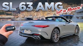 NEW Mercedes SL 63 AMG 585 hp  POV drive amp walkaround [upl. by Eyar492]