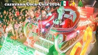 caravana COCACOLA en LEÓN GUANAJUATO 2024 🎄⭐ [upl. by Gnilsia140]