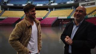 Entrevista a David Carreira na Altice Arena  By Blueticketpt [upl. by Rehsa324]