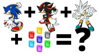 Sonic  Shadow  Silver  7 Sol Emeralds [upl. by Daukas25]