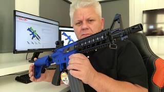 GampG COMBAT MACHINE CM16 RADERS AIRSOFT GUN AT JBBG [upl. by Ecnerolf]