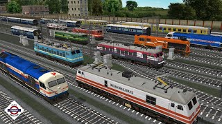 indian train simulator full journey Chennai to kuppam [upl. by Elaynad]