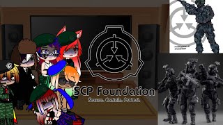 countryhumans react to the SCP Foundation part 1 reupload [upl. by Kari799]