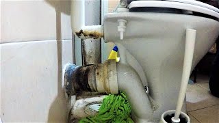 DIY Toilet Repair Toilet Leaking From the Back [upl. by Harima940]