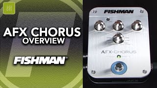 Fishman AFX Chorus Effects Pedal [upl. by Atekehs]