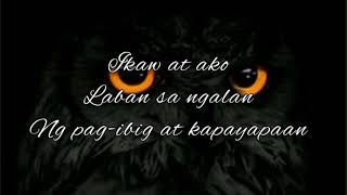 Mandirigma  Unit406  Bagani  Lyrics Video [upl. by Dlareg]