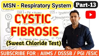 Cystic fibrosis disease  sweat chloride test  respiratory msn part13 [upl. by Booma211]