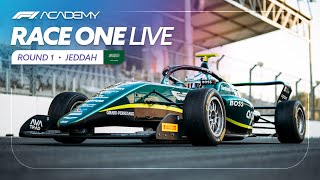 LIVE Race 1  Jeddah 2024  F1 Academy [upl. by Nuj269]