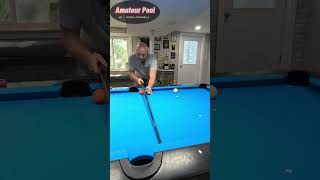 Just the TIP  1 Rail KICKING Method shorts billiards sidepocket pool hook 8ballpool [upl. by Lyrad]