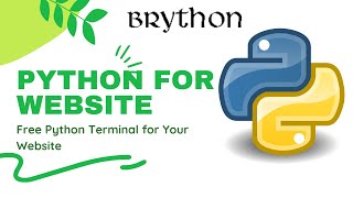 Python for Website  Brython [upl. by Tersina492]