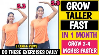 Grow Taller Fast In 1 Month  Boost Height with These Effective stretching Exercises growtaller [upl. by Safoelc184]