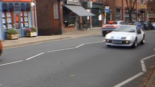 Alderley Edge carspotting Saturday 12th October RENAULT ALPINE [upl. by Otes170]