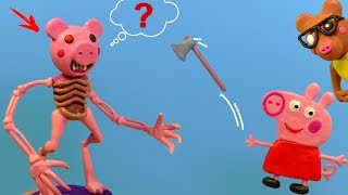 Making Piggy MUTANT Boss with Clay  Roblox [upl. by Naej]