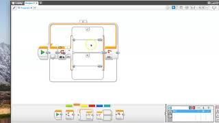 Day 6 How to code a Lego Mindstorms EV3 Line Follower Program [upl. by Hsirap170]