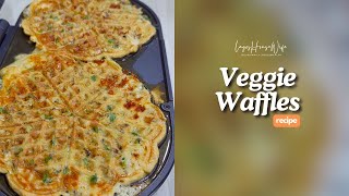 Veggie Waffles  Eat Natural Live Healthy [upl. by Swee]