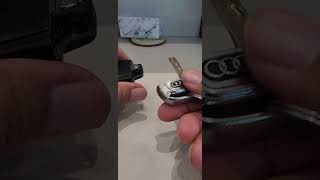 battery replacement fob audi key a4 a6 [upl. by Ardnasela]