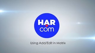 Using AddEdit in Matrix [upl. by Sualakcin478]