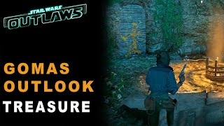 Star Wars Outlaws — Gomas Outlook Treasure Location [upl. by Yajeet818]