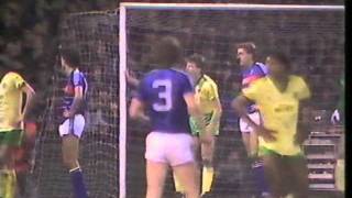 Norwich City v Ipswich 1985 Milk Cup Semi Final 2nd Half Highlights  Midweek Sports Special [upl. by Euginimod]