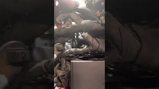 Transmission oil cooler line leak fix 2011 Chevy cruze [upl. by Bard826]