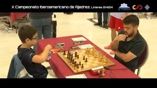 X Campeonato iberoamericano de Ajedrez Ronda 7 [upl. by Luing]